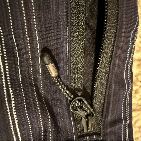 Lululemon Athletica Pace Rival Crop Black Patterned Leggings - Picture 9 of 10